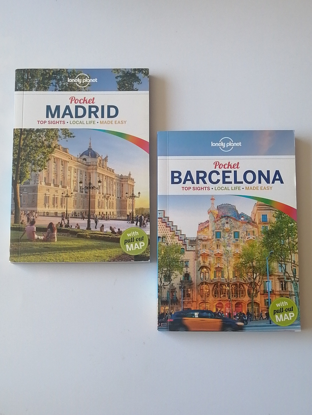 Lonely Planet Pocket Madrid & Barcelona Guidebook Set